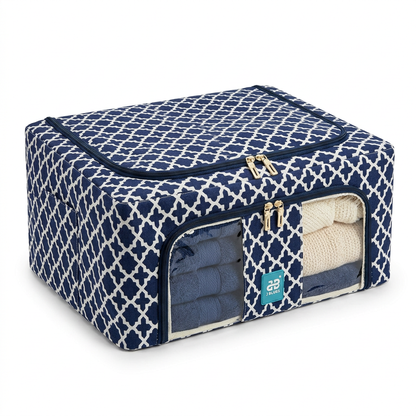 44L Foldable Clothes Storage Organizer Box with Window