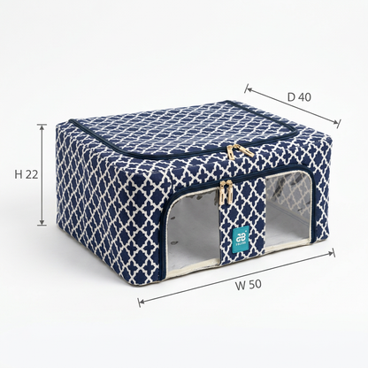 44L Foldable Clothes Storage Organizer Box with Window
