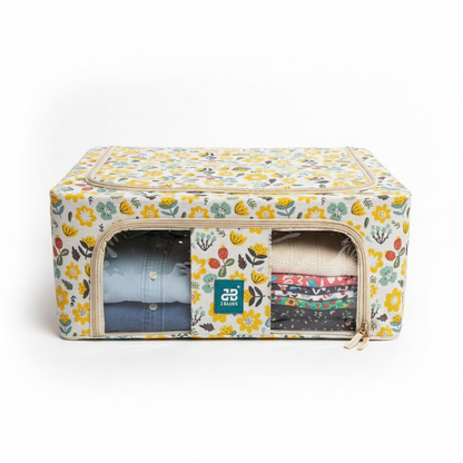 44L Foldable Clothes Storage Organizer Box with Window