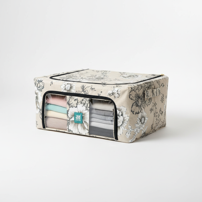 44L Foldable Clothes Storage Organizer Box with Window
