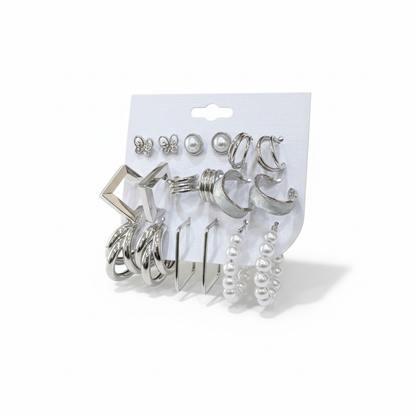 Multi Design Earring Set for Women (Set no.11)