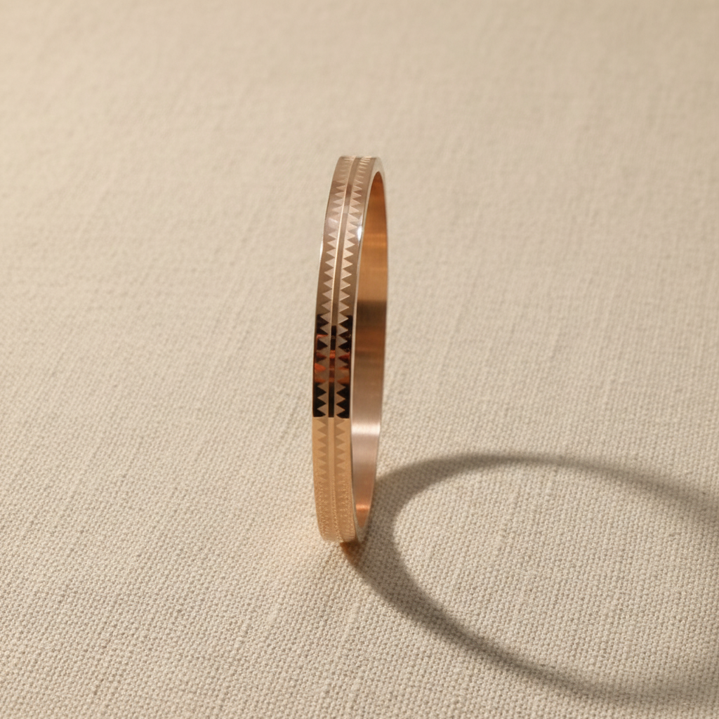 Geometric Pattern Kada Bracelet for Women