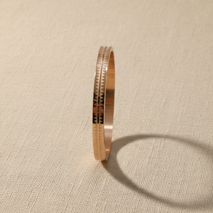Geometric Pattern Kada Bracelet for Women