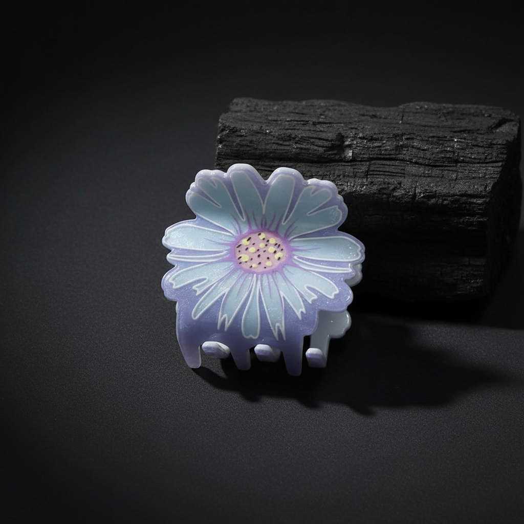 Daisy Flower Hair Claw Clip for Women