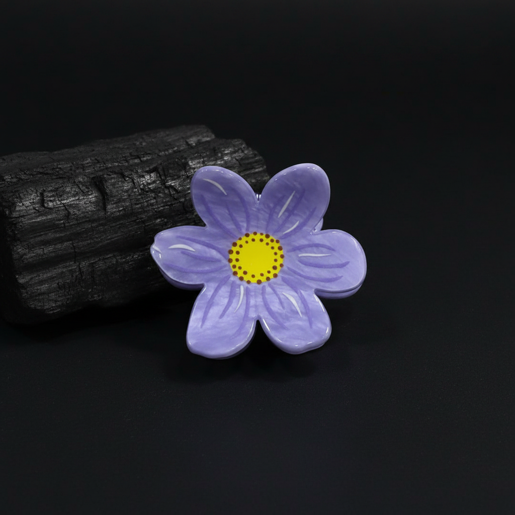Pastel Flower Hair Claw Clip for Women