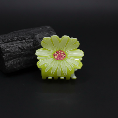 Daisy Flower Hair Claw Clip for Women