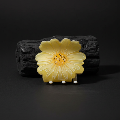 Daisy Flower Hair Claw Clip for Women