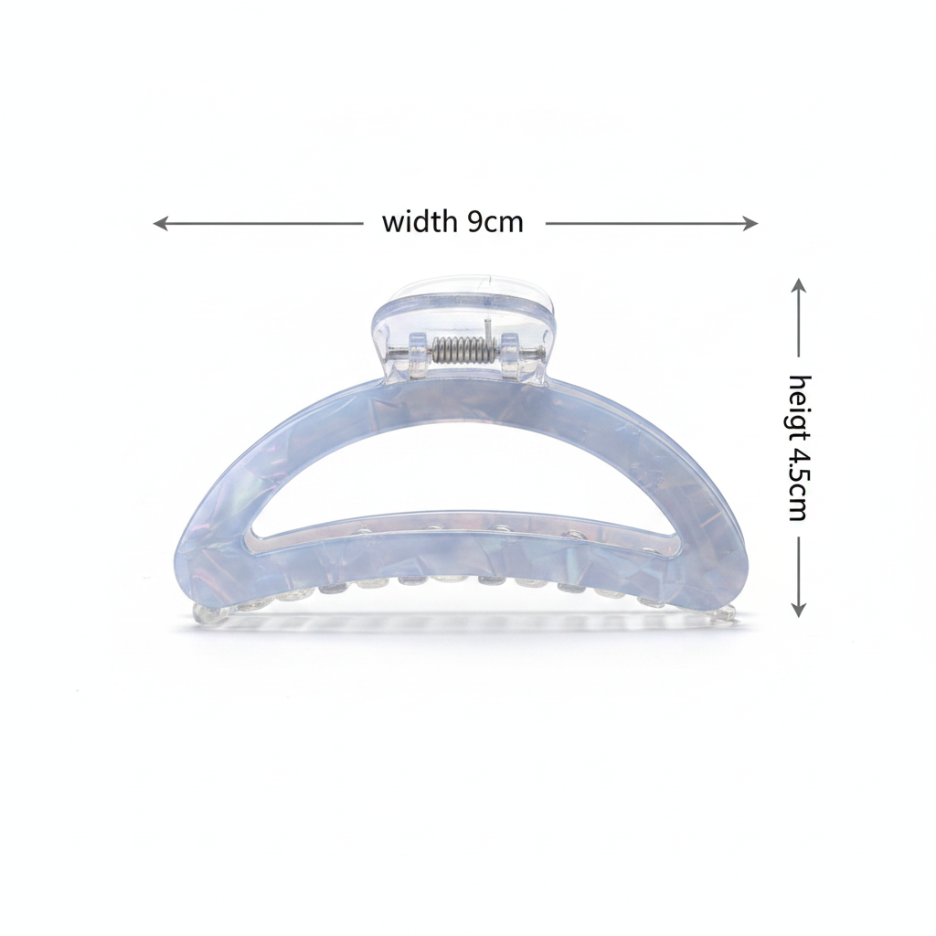 Aesthetic Curved Banana Hair Claw Clip
