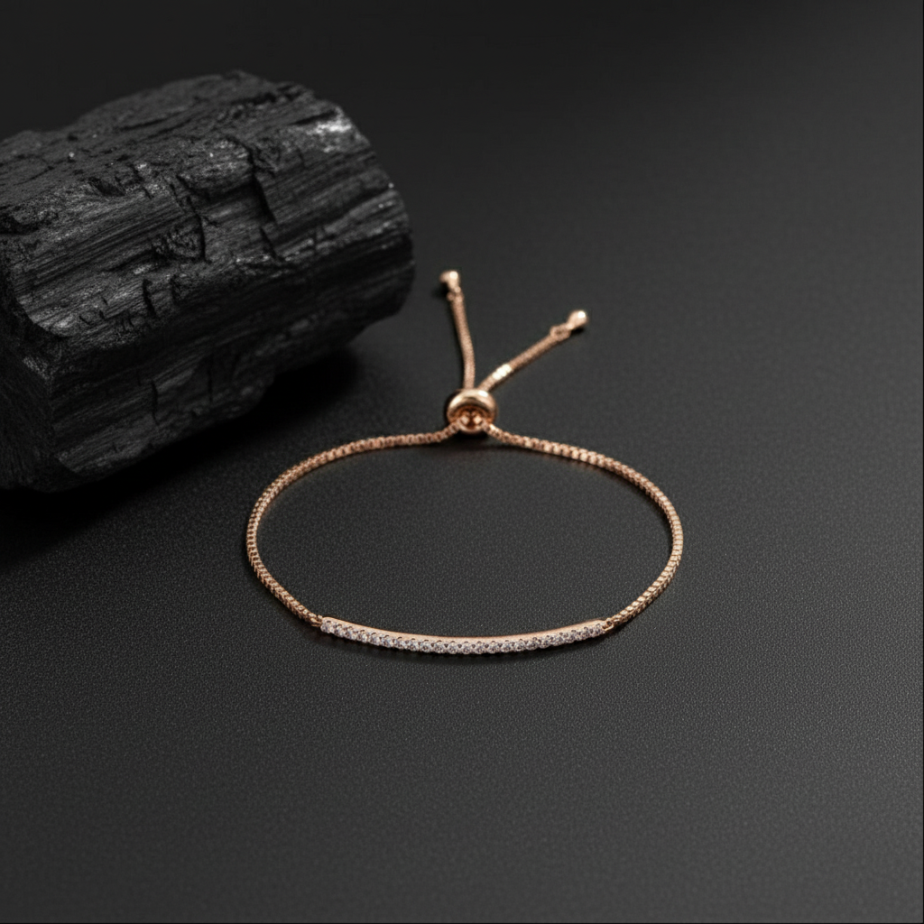 Minimal Zircon Tennis Bracelet for Women