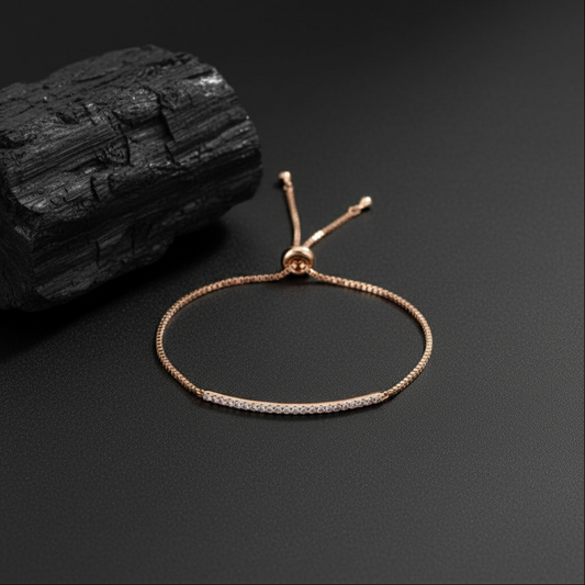Minimal Zircon Tennis Bracelet for Women