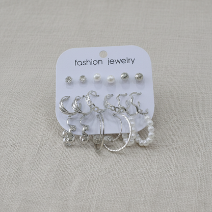 Multi Design Earring Set for Women (Set no.55)