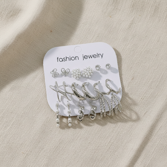 Multi Design Earring Set for Women (Set no.29)