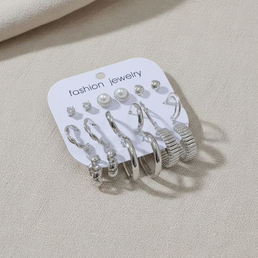 Multi Design Earring Set for Women (Set no.18)