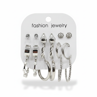 Multi Design Earring Set for Women (Set no.33)