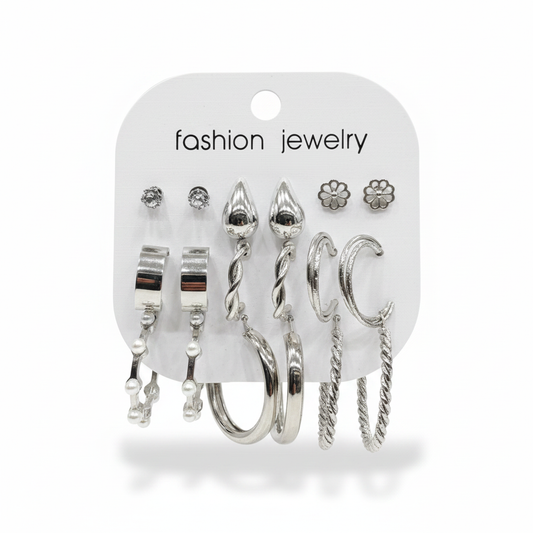 Multi Design Earring Set for Women (Set no.33)