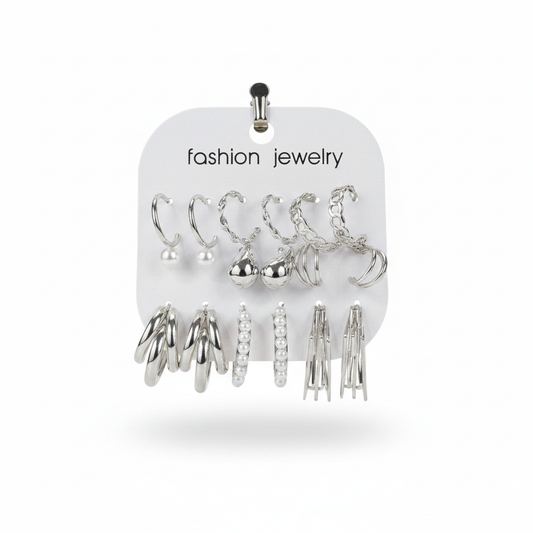 Multi Design Earring Set for Women (Set no.39)