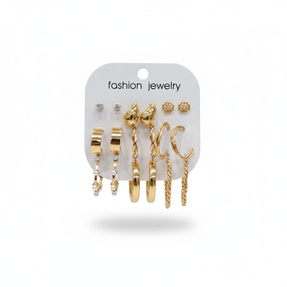 Multi Design Earring Set for Women (Set no.32)