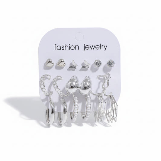 Multi Design Earring Set for Women (Set no.47)