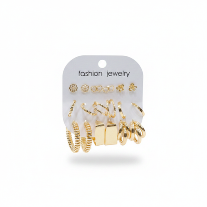 Multi Design Earring Set for Women (Set no.16)